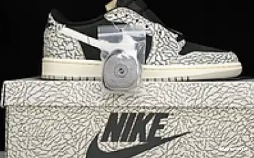 Hyperoad Jordan Black Cement Low 1 OG Retro 0508